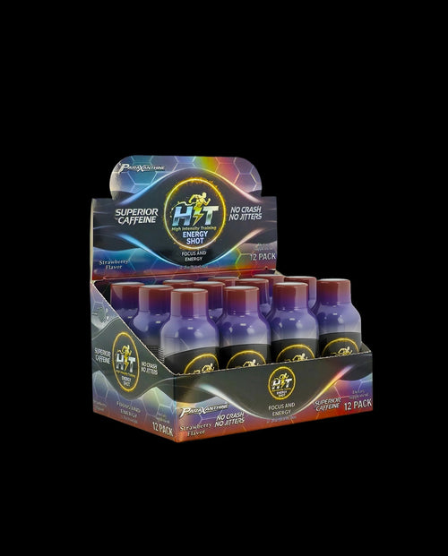 HIT Energy Shot 12-Pack display box